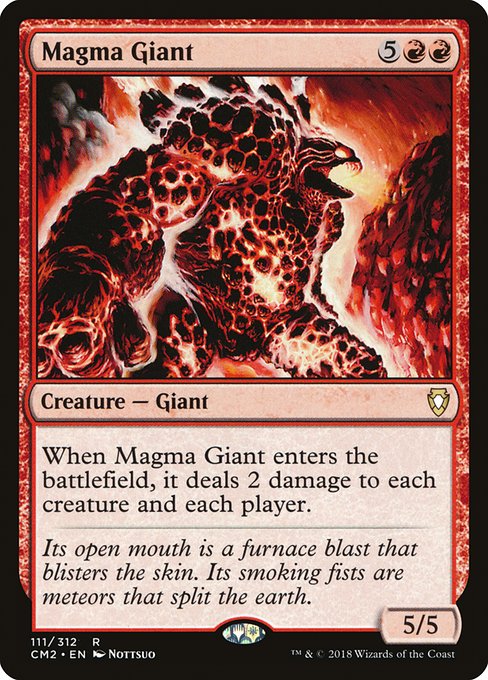 Magma Giant - Commander Anthology Volume II Rare Card