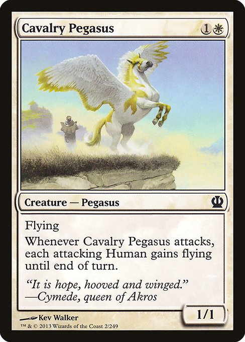 Cavalry Pegasus - Theros Common Card