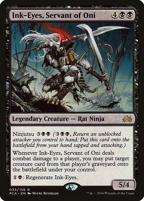 Ink-Eyes, Servant of Oni - Planechase Anthology Rare Card