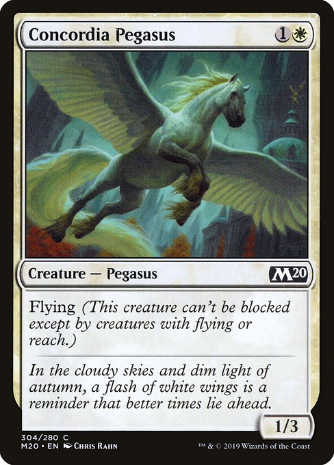 Concordia Pegasus - Core Set 2020 Common Card