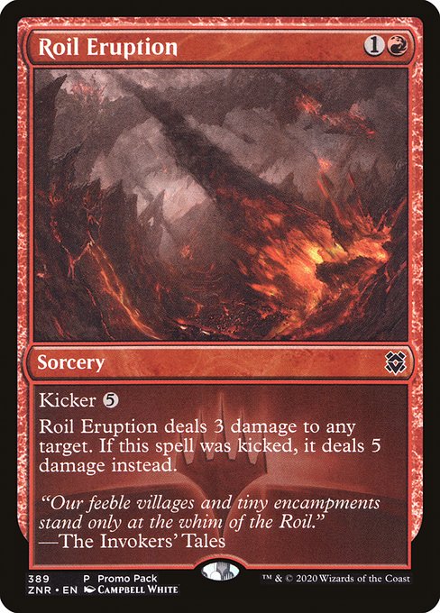 Roil Eruption - Zendikar Rising Common Card