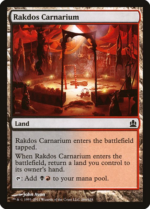 Rakdos Carnarium - Commander 2011 Common Card