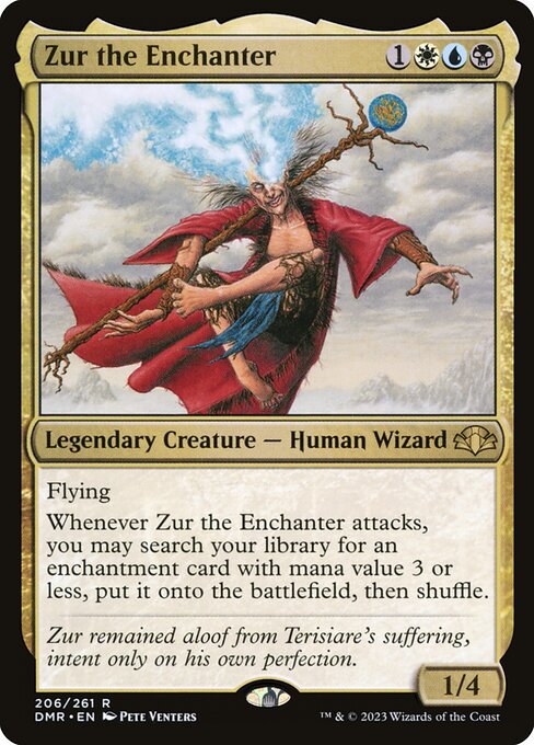 Zur the Enchanter - Dominaria Remastered Rare Card