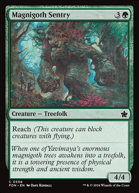 Magnigoth Sentry - Foundations Common Card