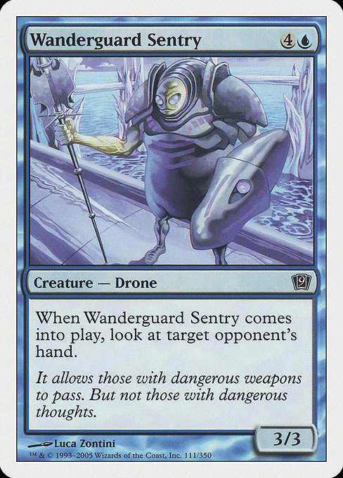 Wanderguard Sentry - Ninth Edition Common Card
