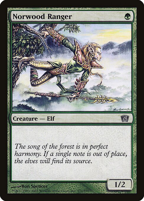 Norwood Ranger - Eighth Edition Common Card