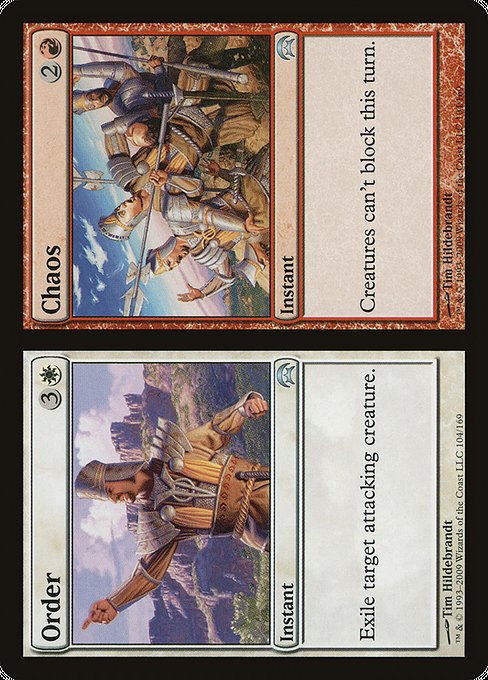 Order // Chaos - Planechase Uncommon Card
