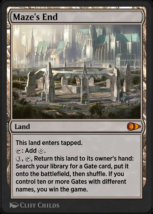 Maze's End - Pioneer Masters Mythic Card