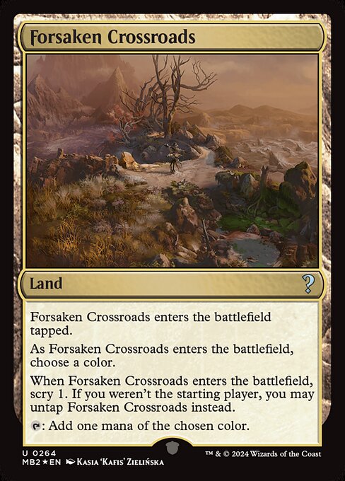 Forsaken Crossroads - Mystery Booster 2 Uncommon Card