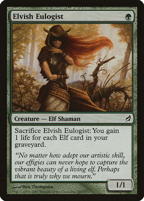 Elvish Eulogist - Lorwyn Common Card