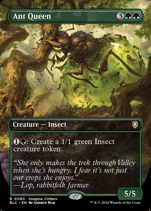 Ant Queen - Bloomburrow Commander Rare Card