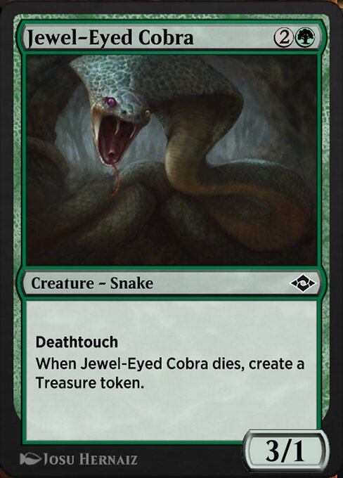 Jewel-Eyed Cobra - Jumpstart: Historic Horizons Common Card