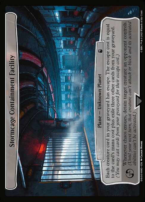 Stormcage Containment Facility - Doctor Who Common Card