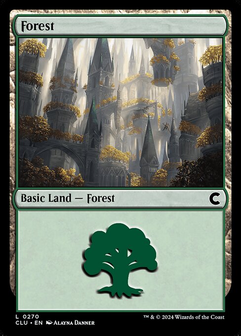 Forest - Ravnica: Clue Edition Common Card