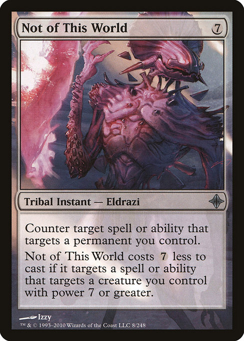 Not of This World - Rise of the Eldrazi Uncommon Card