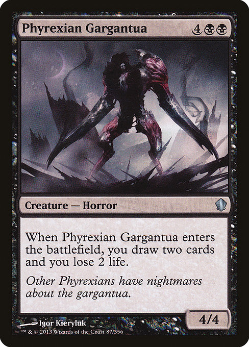 Phyrexian Gargantua - Commander 2013 Uncommon Card