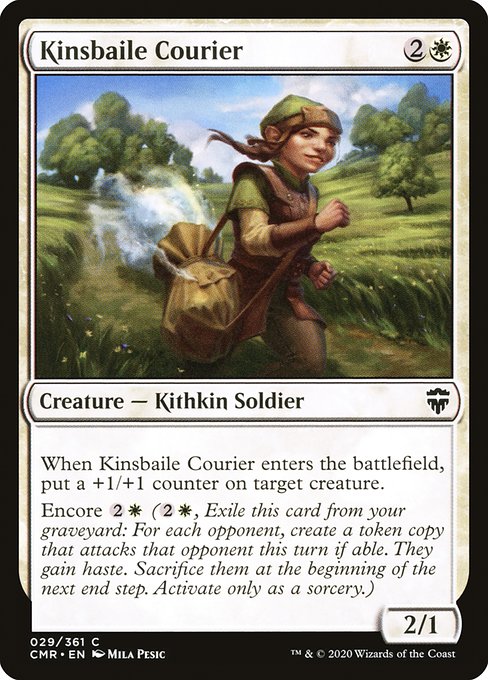 Kinsbaile Courier - Commander Legends Common Card
