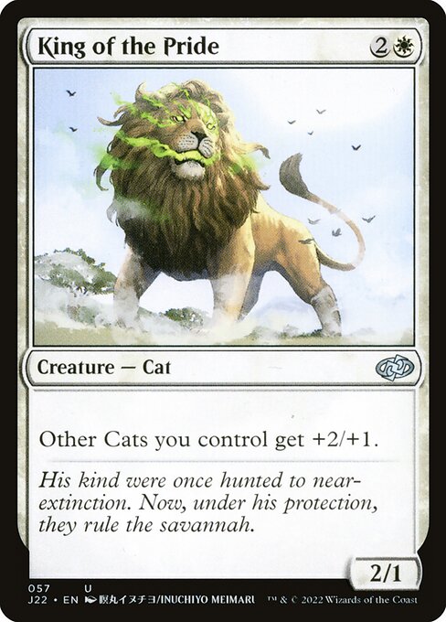 King of the Pride - Jumpstart 2022 Uncommon Card