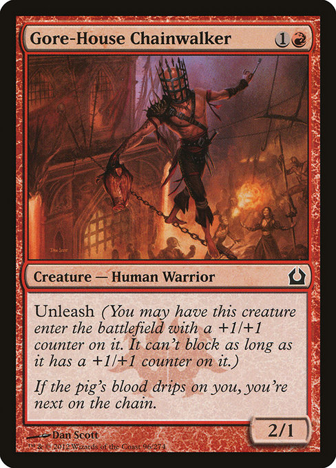 Gore-House Chainwalker - Return to Ravnica Common Card