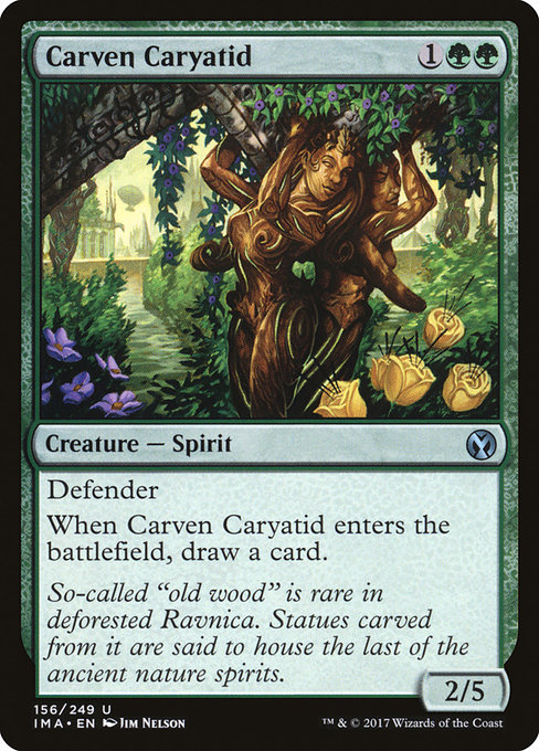 Carven Caryatid - Iconic Masters Uncommon Card