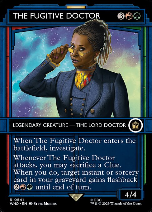 The Fugitive Doctor - Doctor Who Rare Card