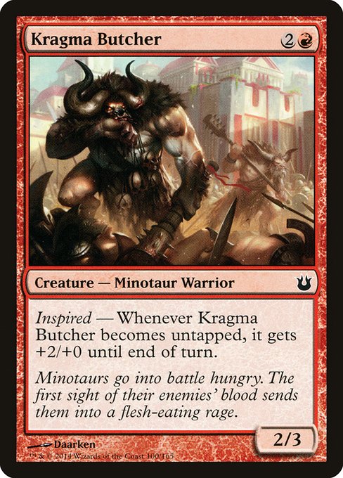 Kragma Butcher - Born of the Gods Common Card