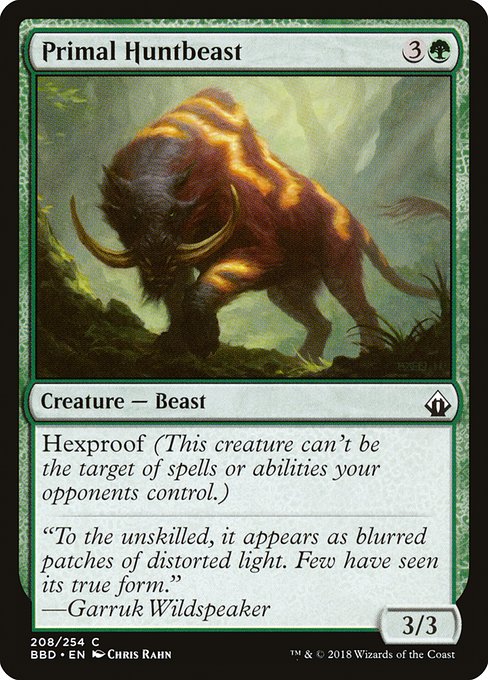 Primal Huntbeast - Battlebond Common Card