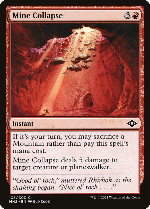 Mine Collapse - Modern Horizons 2 Common Card