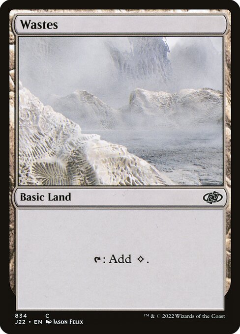 Wastes - Jumpstart 2022 Common Card