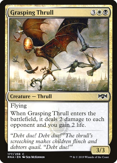 Grasping Thrull - Ravnica Allegiance Common Card