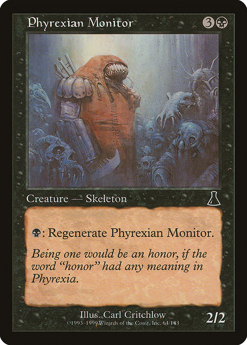 Phyrexian Monitor - Urza's Destiny Common Card