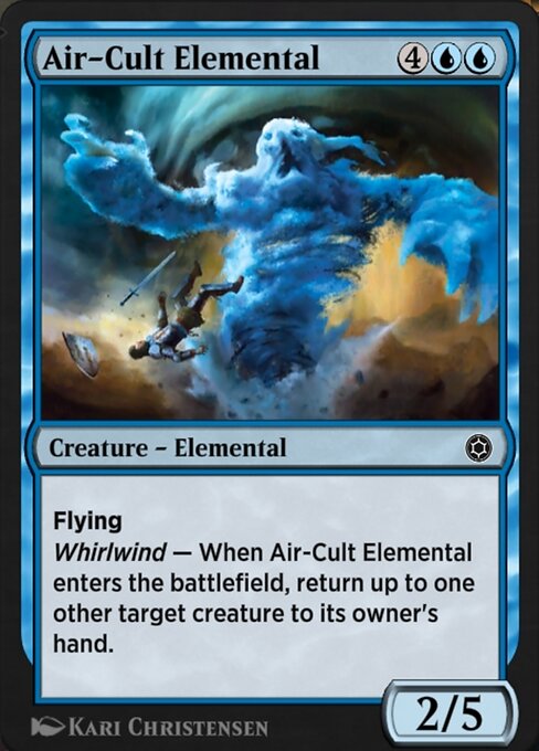 Air-Cult Elemental - Alchemy Horizons: Baldur's Gate Common Card