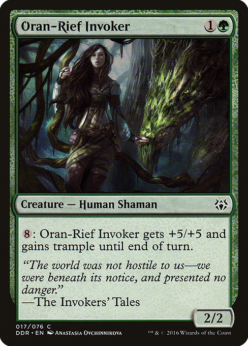 Oran-Rief Invoker - Duel Decks: Nissa vs. Ob Nixilis Common Card