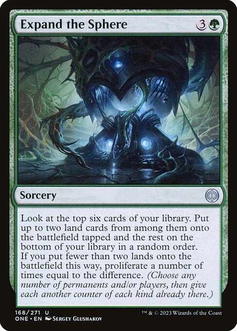 Expand the Sphere - Phyrexia: All Will Be One Uncommon Card