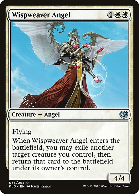 Wispweaver Angel - Kaladesh Uncommon Card