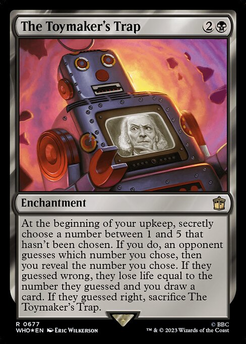 The Toymaker's Trap - Doctor Who Rare Card