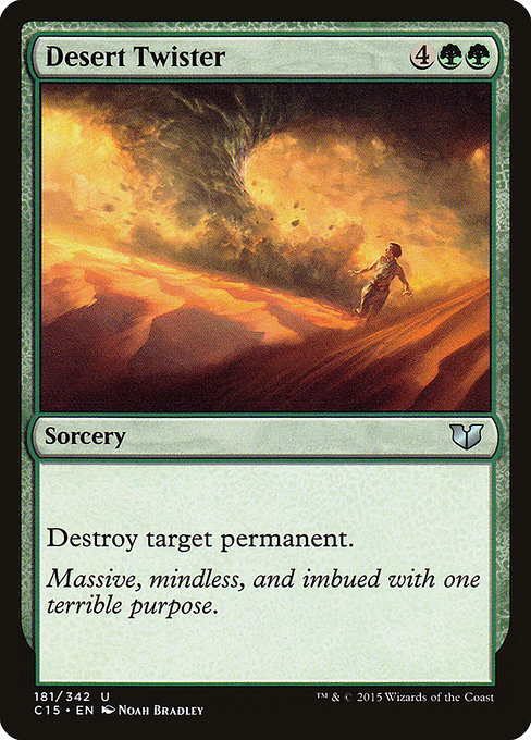 Desert Twister - Commander 2015 Uncommon Card