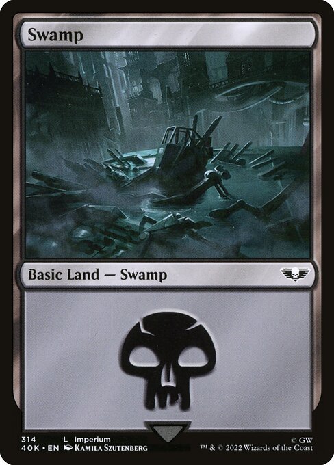 Swamp - Warhammer 40,000 Commander Common Card