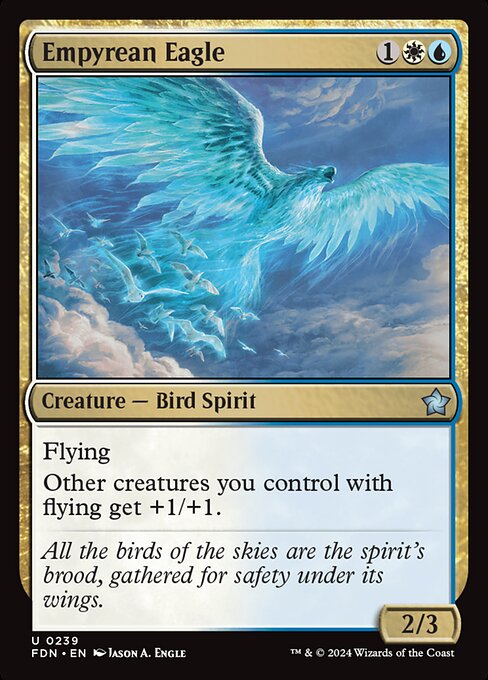 Empyrean Eagle - Foundations Uncommon Card