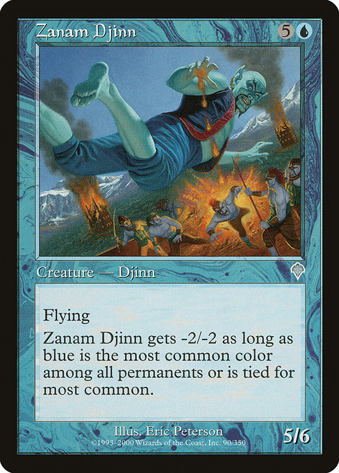 Zanam Djinn - Invasion Uncommon Card
