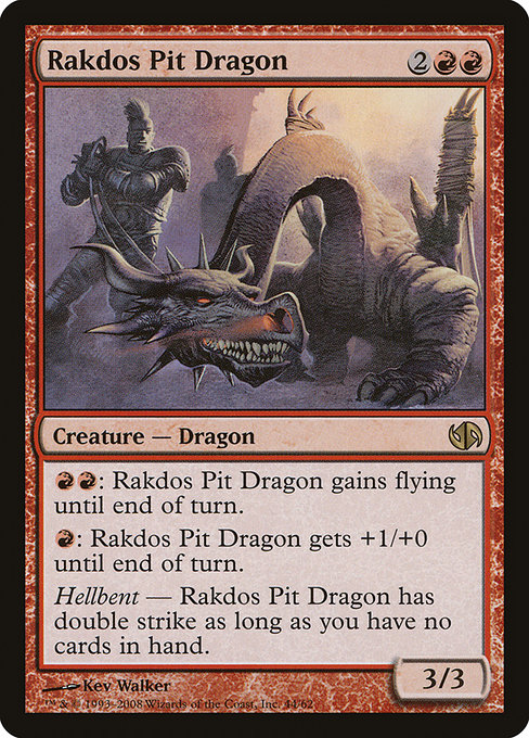 Rakdos Pit Dragon - Duel Decks: Jace vs. Chandra Rare Card