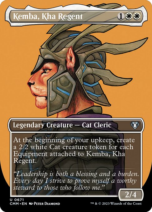 Kemba, Kha Regent - Commander Masters Uncommon Card