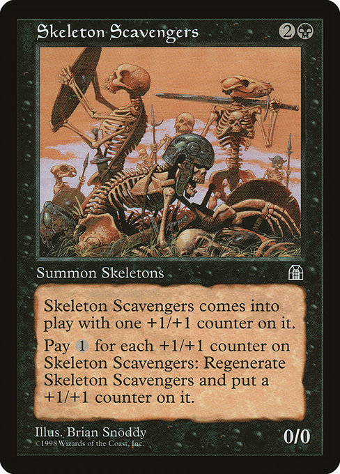 Skeleton Scavengers - Stronghold Rare Card