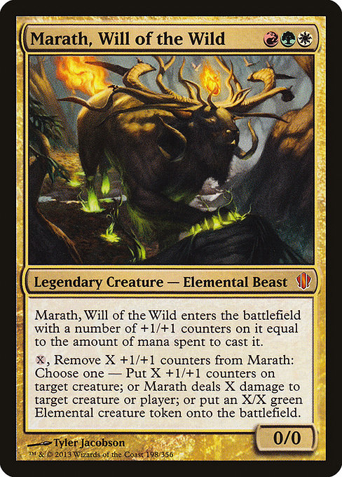 Marath, Will of the Wild - Commander 2013 Mythic Card