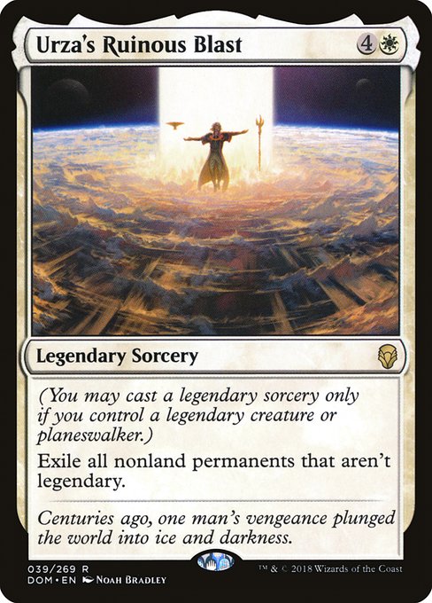 Urza's Ruinous Blast - Dominaria Rare Card