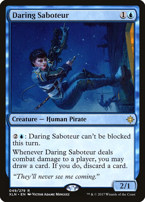 Daring Saboteur - Ixalan Rare Card