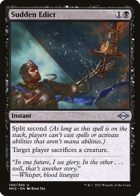 Sudden Edict - Modern Horizons 2 Uncommon Card
