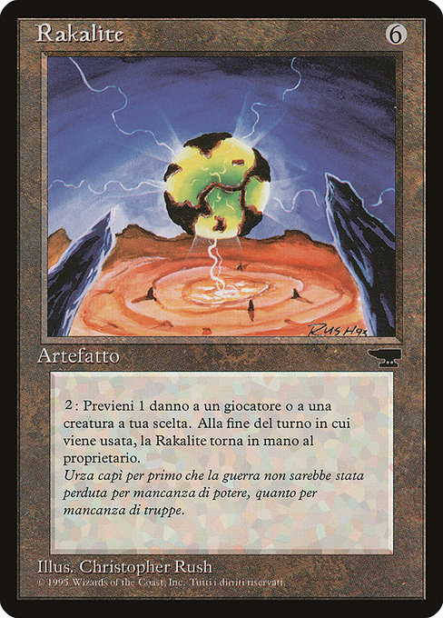 Rakalite - Rinascimento Uncommon Card