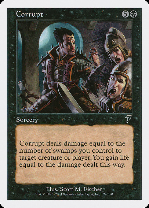 Corrupt - Seventh Edition Common Card