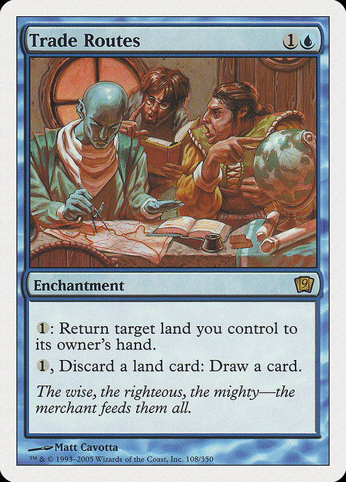 Trade Routes - Ninth Edition Rare Card